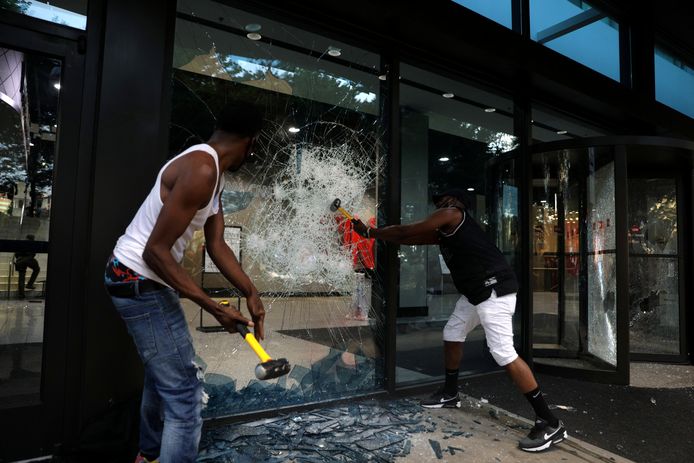 Au siège de CNN à Atlanta.