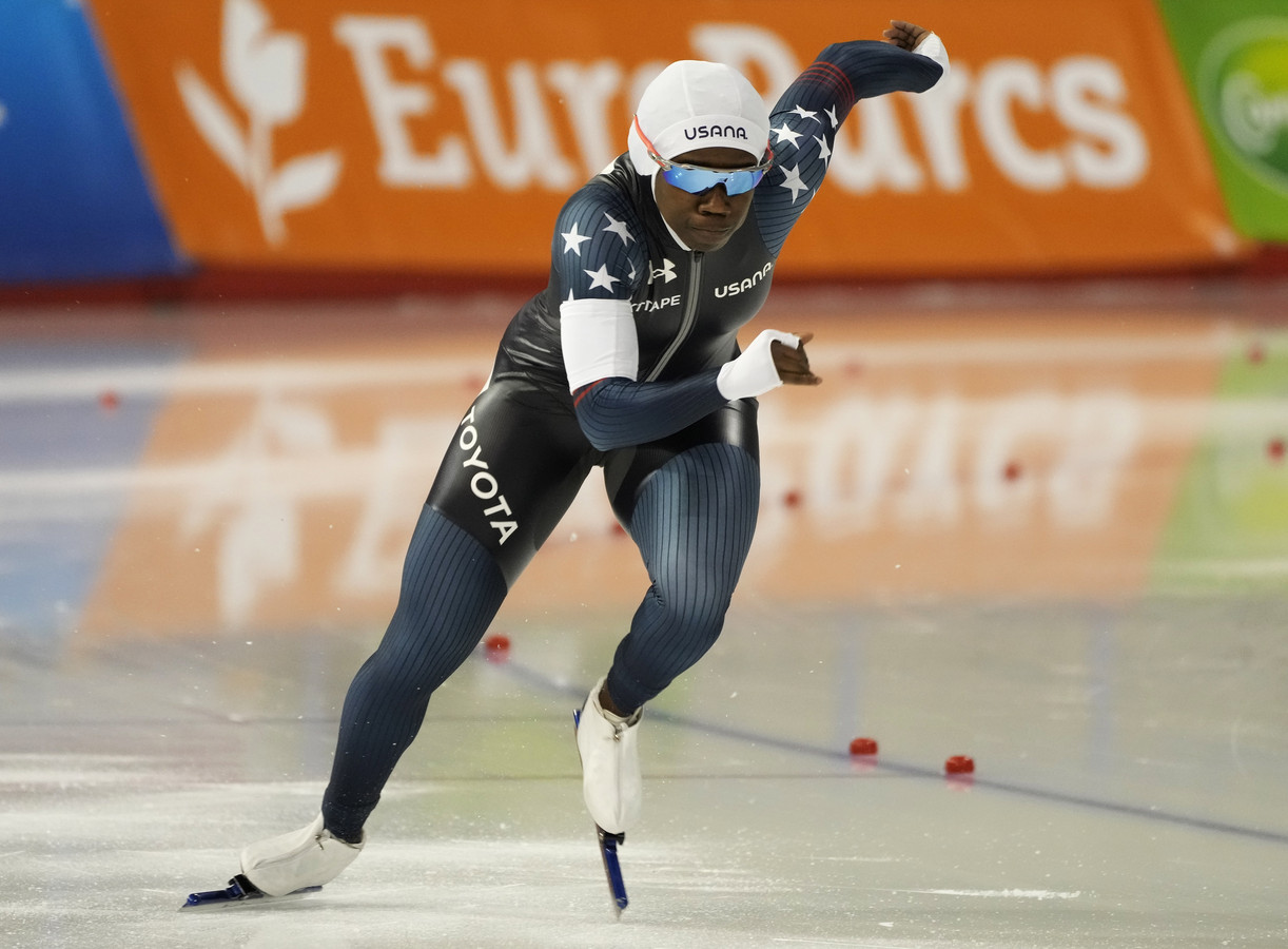 Olympisch kampioen Erin Jackson wil voorbeeld zijn ‘Dat ik zwart ben