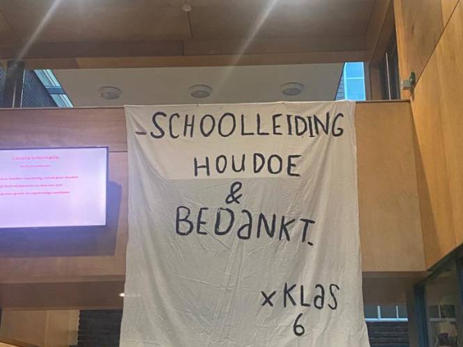 Eindexamenleerlingen Bernrode nemen ‘wraak’ op directie, omdat ze op laatste lesdag niet mogen stunten