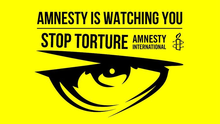 Amnesty International fietst door Brussel tegen foltering ...