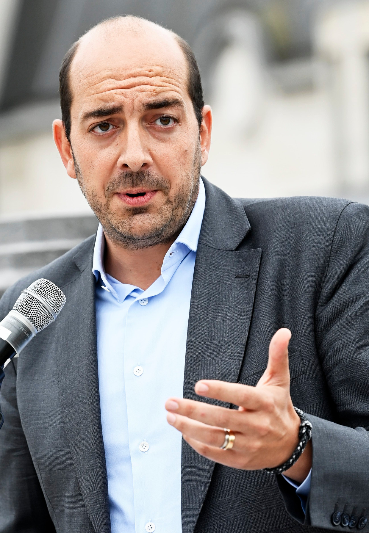 The Minister of State for Digitization Matteo Michel (MR) wants to develop the new application.  photo news photo