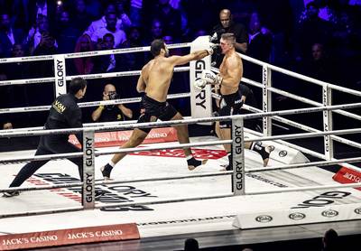 Geen wereldtitel kickboksen voor Ben Saddik na wervelende strijd: Antwerpenaar start sterk maar verliest van titelverdediger Verhoeven