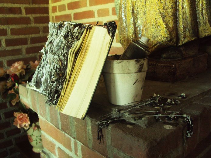De Eindhovenaar die terechtstaat voor grafschennis en het stelen van urnen, is een paar jaar geleden ook al berecht. Hij had toen kerken besmeurd met satanische teksten. In een kapelletje in Knegsel stak hij een bijbel in brand.