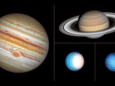 Nieuwe foto's van buitenste planeten door ruimtetelescoop Hubble