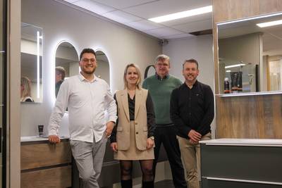 Dawid, Emilie en Jurgen nemen Keukenhaven in Oudenbosch over: ‘Ik verklaarde mijn man voor gek’