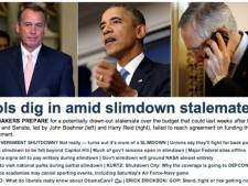FoxNews remplace le terme "Shutdown" par "Slimdown"