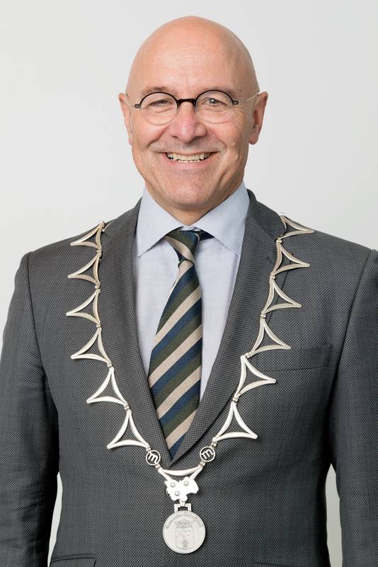 Nederland,  Veghel, burgemeester van Meierijstad Kees van Rooij