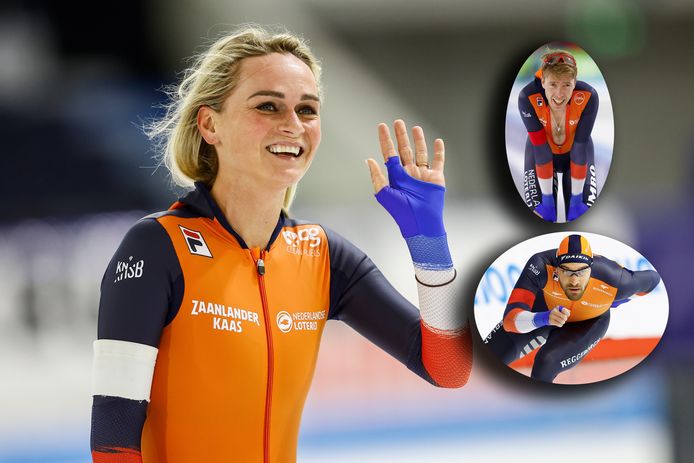 Irene Schouten viert dit jaar kerst, in tegenstelling tot Jorrit Bergsma en Kjeld Nuis.
