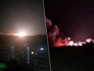 KIJK. Grote aanval op Russische vliegbasis op Krim: beelden tonen hoe raketten inslaan