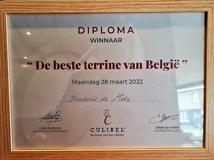 Het diploma, van Culibel