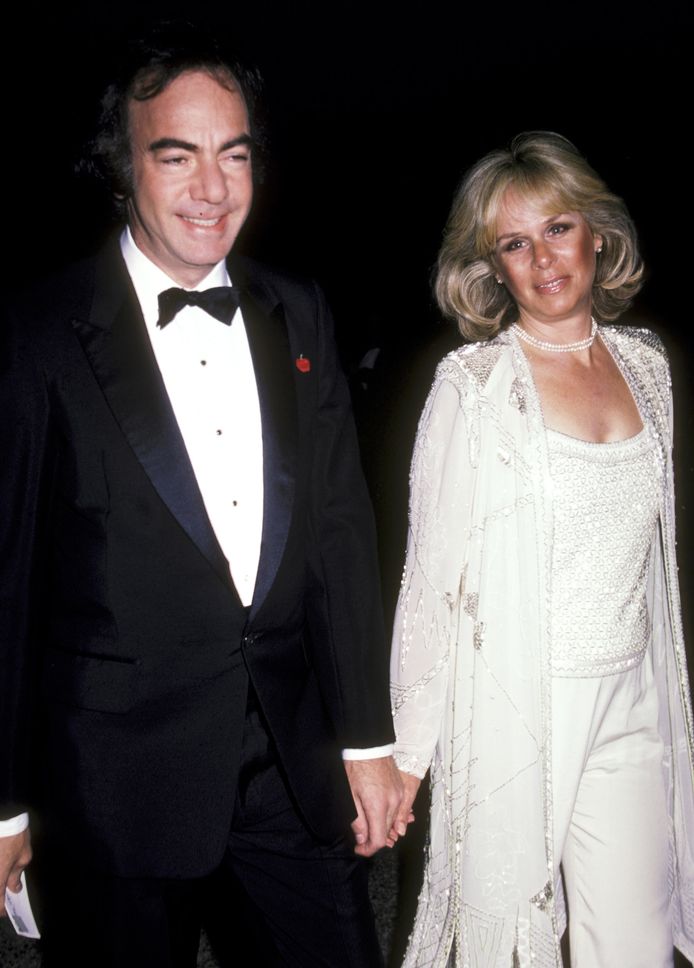 Neil Diamond en Marcia Murphy. Hij liet zijn ex-vrouw zo'n 131 miljoen euro na, de helft van zijn fortuin.