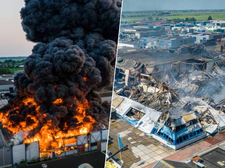 Vuurzee Ter Aar ontstond door twéé branden: ‘In 39 jaar nog nooit zo’n brand meegemaakt’ 