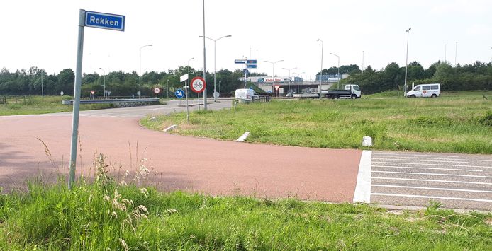 Een van de drie rotondes in Nuland, de kern vreest dat er verkeersoverlast ontstaat door de komst van Heesch West.