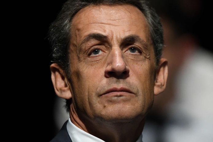 De Franse ex-president Nicolas Sarkozy