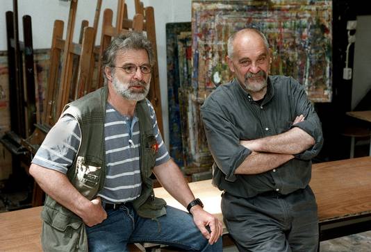 Karel Koopman en Piet Hohmann.