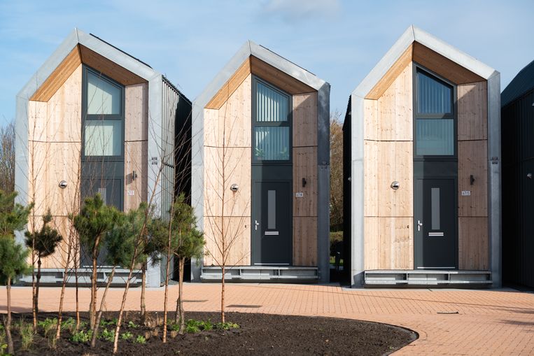 Energiezuinige huisjes. Beeld Hollandse Hoogte / Robbert Frank Hagens | Art in Media
