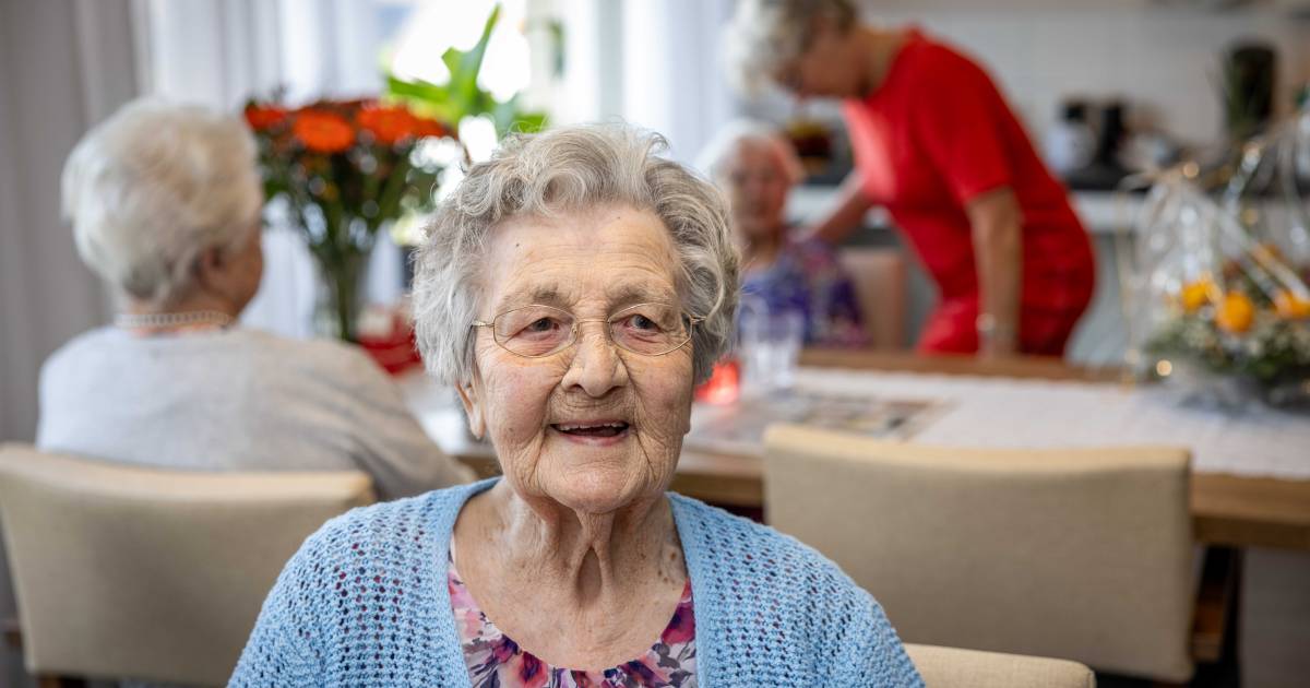 Lena krijgt op haar honderdste cadeautjes van iedereen: ‘Ze heeft het toch maar mooi gehaald’