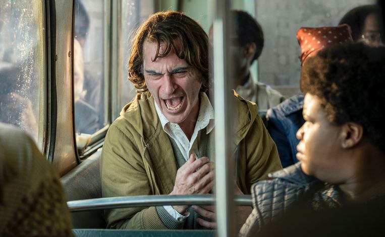 Joaquin Phoenix in 'Joker' Beeld Humo