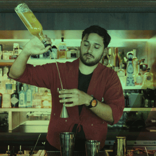 On this terrace, drink cocktails with Spanish ingredients from sherry to cheesecake crusts