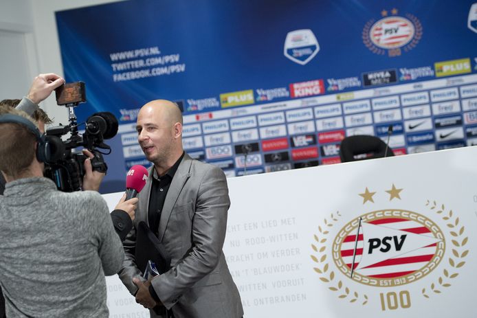 Thijs Slegers in het PSV-stadion.