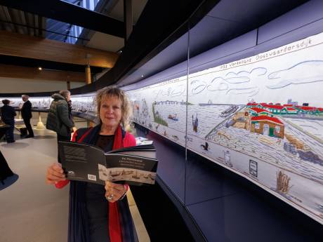 Boek vol bewondering over geborduurde Flevowand in Lelystad: ‘Duizenden jaren in duizenden steken’