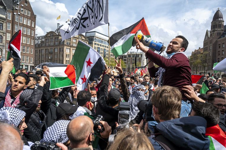 Pro Palestijns Protest In Acht Grote Steden In Nederland Demonstratie In Nijmegen Ontbonden De Volkskrant