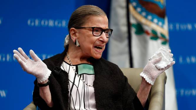 Hoe de 85-jarige rechter Ginsburg dé heldin van Amerika werd