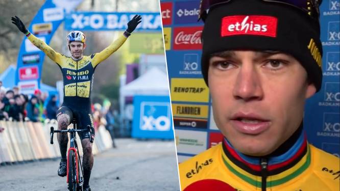 Wout van Aert is helemaal klaar voor het WK: “Veel zin om die trui nog eens te dragen”