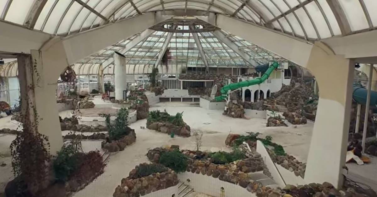 Verpauperd Zwemparadijs Tropicana Gefilmd Met Drone Rotterdam Ad Nl