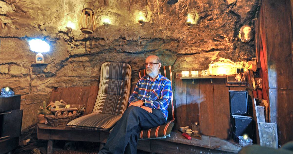 Heet? In Ed’s grot is het altijd koel