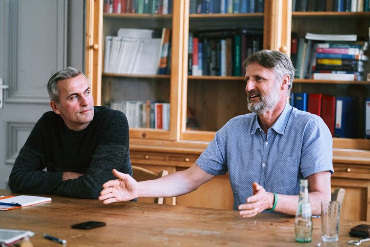Schoors: ‘Mensen vergeten soms dat hun loon met 8 procent gestegen is sinds 2020 en lang niet alles is 8 procent duurder geworden.’ Beeld Thomas Sweertvaegher