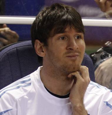 Messi op de bank