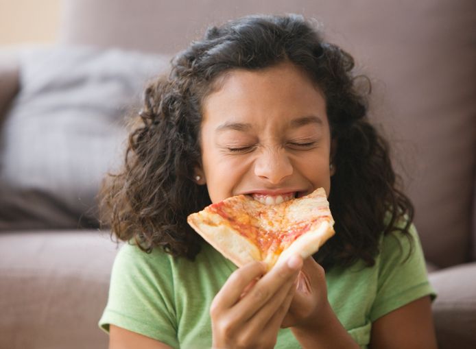 Pizza is lekker maar niet per se de gezondste keuze.