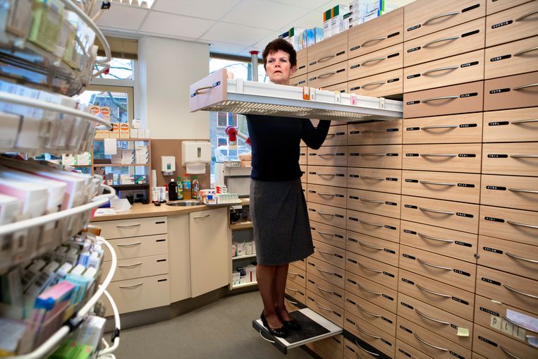 Apotheek in Arnhem. Beeld Zaza Bertrand