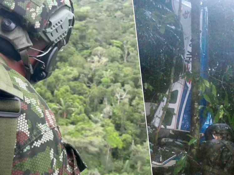 Un bébé de 11 mois et trois autres enfants survivent au crash de leur avion dans la jungle colombienne, mais restent introuvables