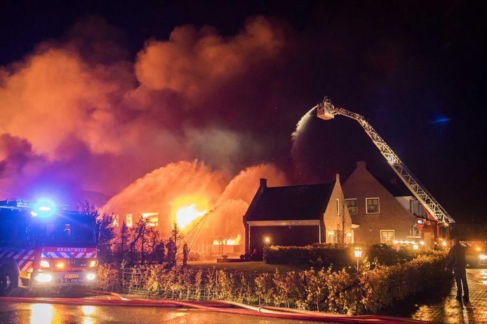 De meest verwoestende en derde brand op 11 november 2018.