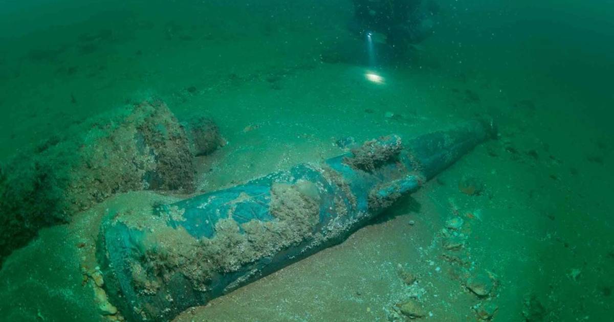 Обломки голландского военного корабля XVII века были найдены у берегов Великобритании в 2019 году |  наук