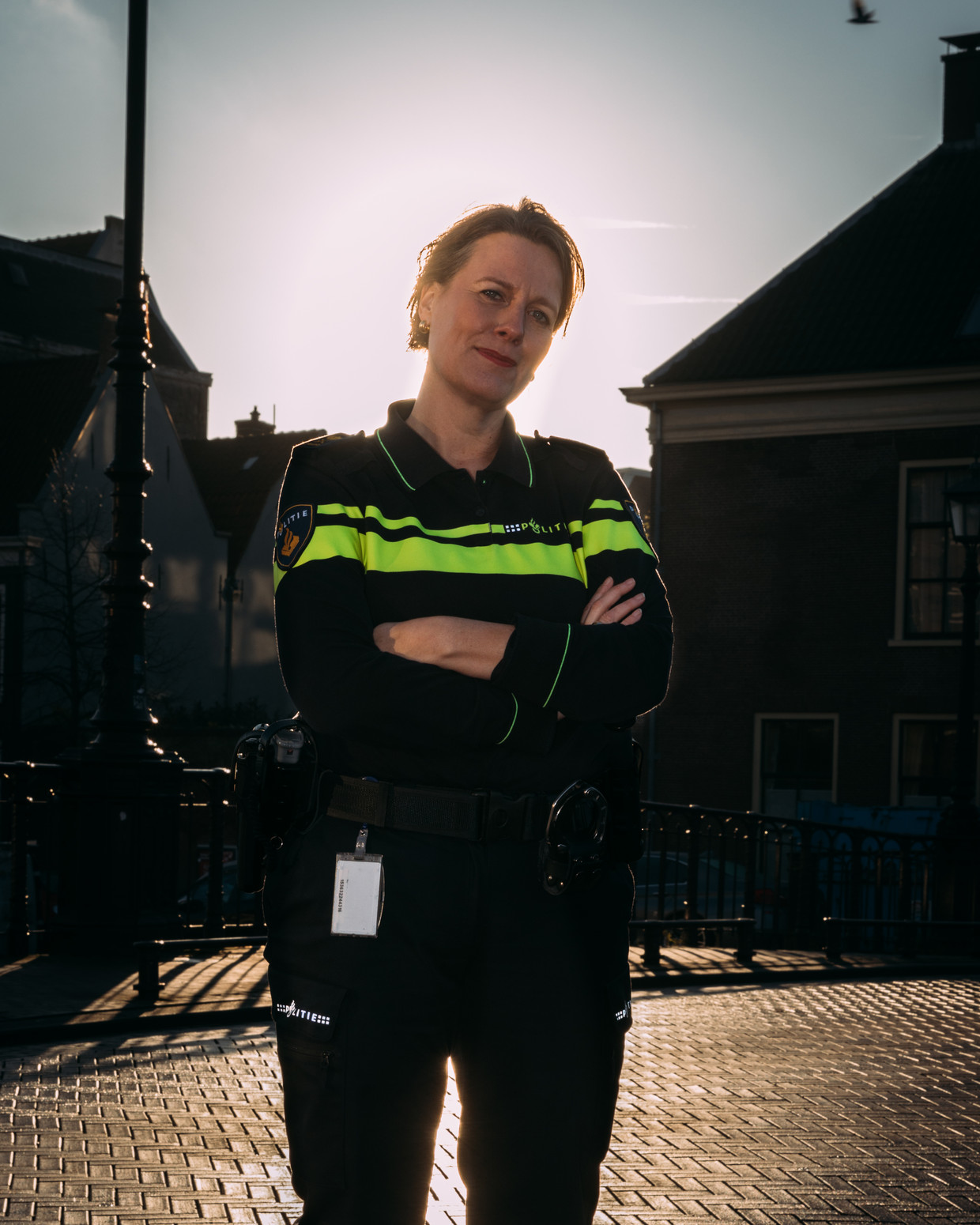 Anja Schouten, politiechef van de eenheid Noord-Holland. Beeld Rebecca Fertinel