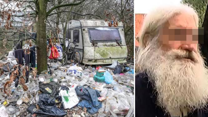 Kluizenaar André (78) woont al jaren in een vuilhoop, zijn buren zijn wanhopig: “Zo’n lieve mens, straks ligt hij hier dood, het is schrijnend”