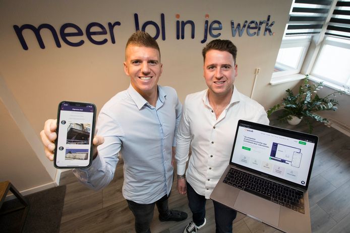 Lorenzo Zuppelli (l.) en Stefan van Jole.