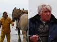Roland Vanbillemont (links) en Johan Vandendriessche (rechts), beide paardenvisser, beide ereburger