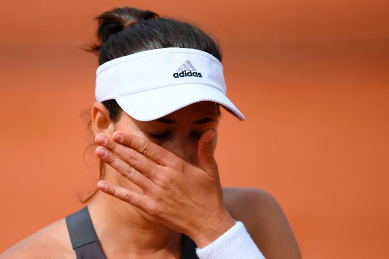 Garbine Muguruza  Beeld AFP