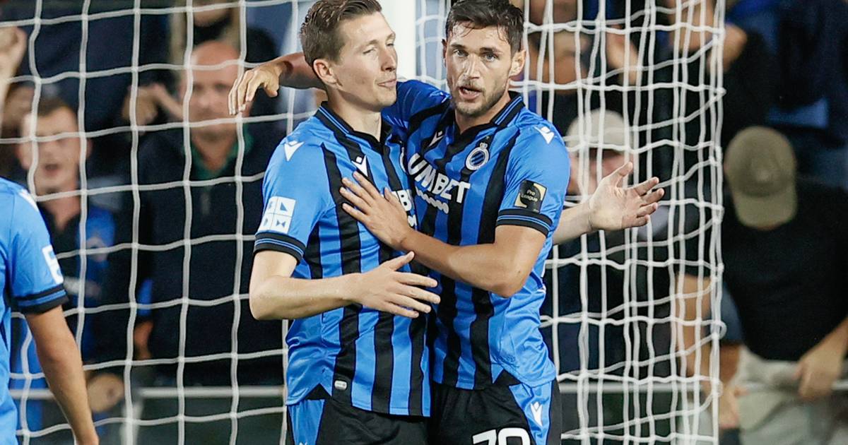 Club Brugge, één jaar later met 9 andere basisspelers in Champions
