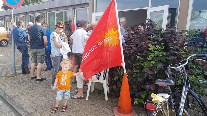 Ook Teun staat in de rij