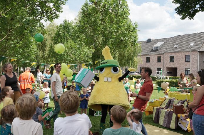 Het verjaardagsfeest van skwibus
