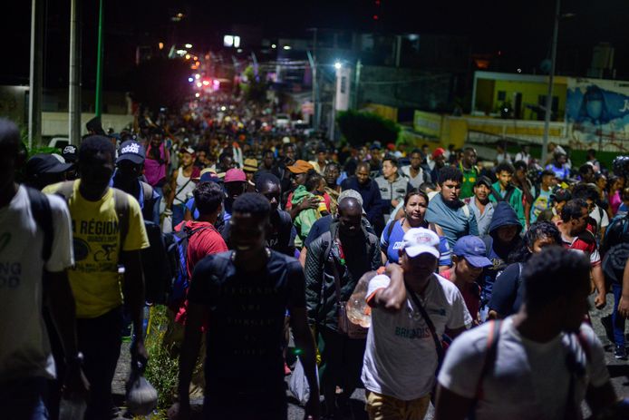 Duizenden Salvadoranen en andere inwoners van Centraal-Amerikaanse landen maken jaarlijks de gevaarlijke doorsteek door Mexico richting de VS.
