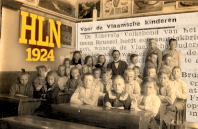 ▶ HLN 1924: “Flemish children are being raised to be backward and abnormal students”