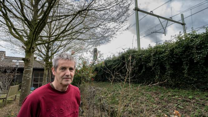 Dankzij de das niet élke vier minuten een trein langs je huis: ‘Ik had het niet eens in de gaten, las het in de krant’