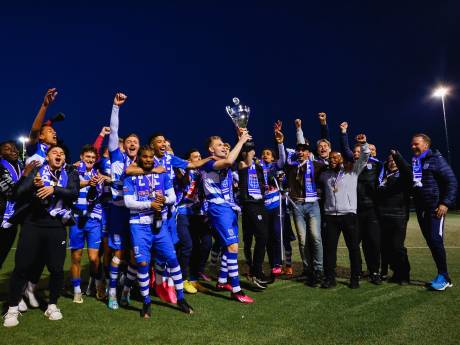 Deze bekerfinale gaat PEC Zwolle O21 nooit meer vergeten: ‘Een duel met alles erop en eraan’