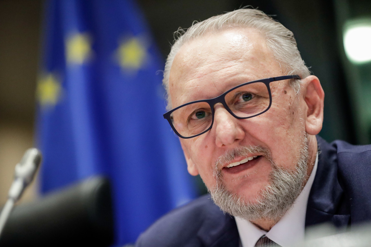 Minister van binnenlandse zaken Davor Božinović van Kroatië.  Beeld EPA